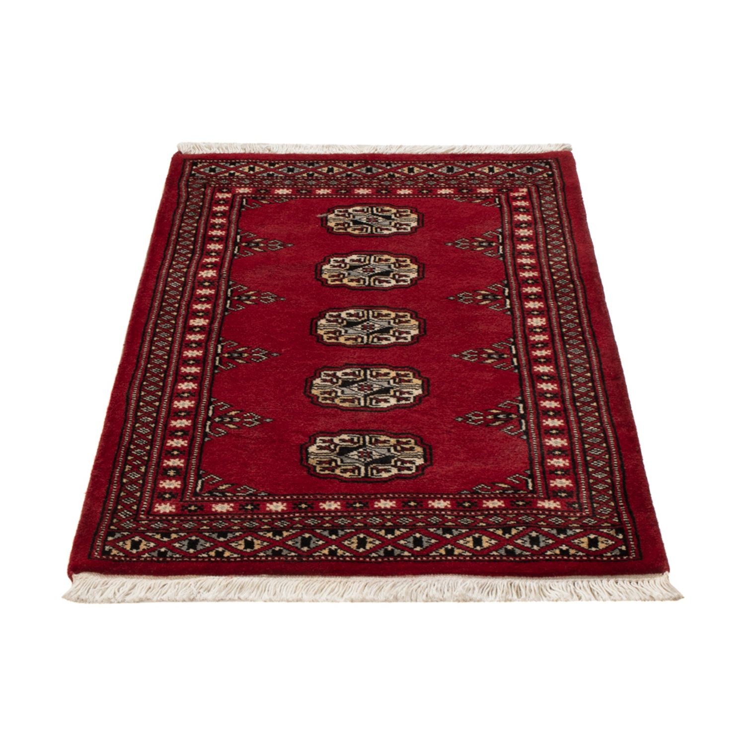 Pakistanska mattan - 94 x 61 cm - röd