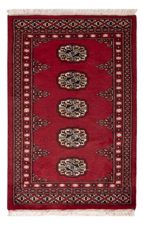 Pakistanska mattan - 94 x 61 cm - röd