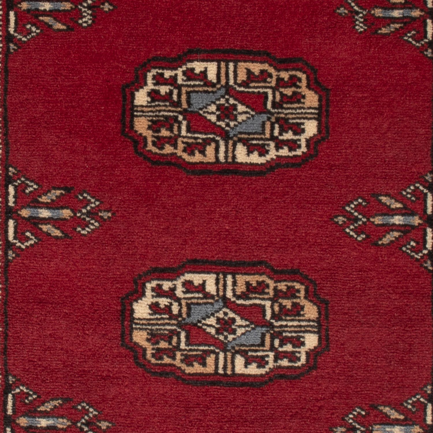 Pakistanska mattan - 93 x 63 cm - röd