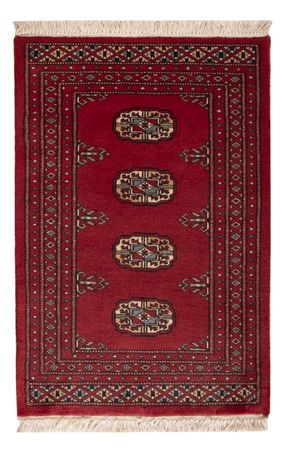 Pakistanska mattan - 93 x 63 cm - röd