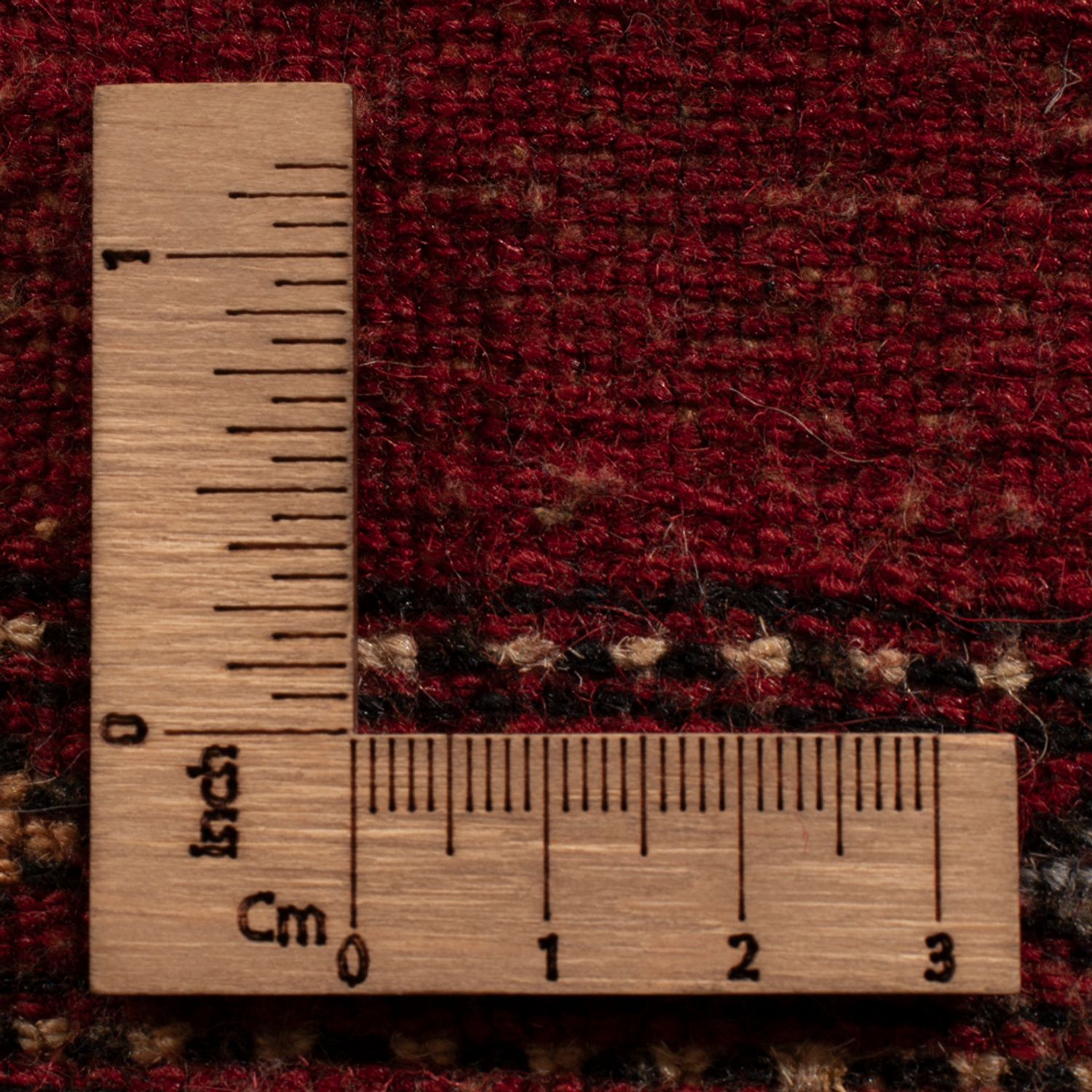 Pakistani Rug - 91 x 62 cm - red