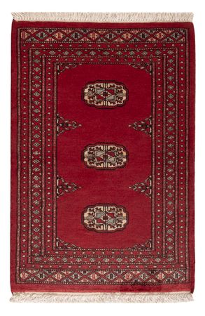 Pakistanska mattan - 91 x 62 cm - röd