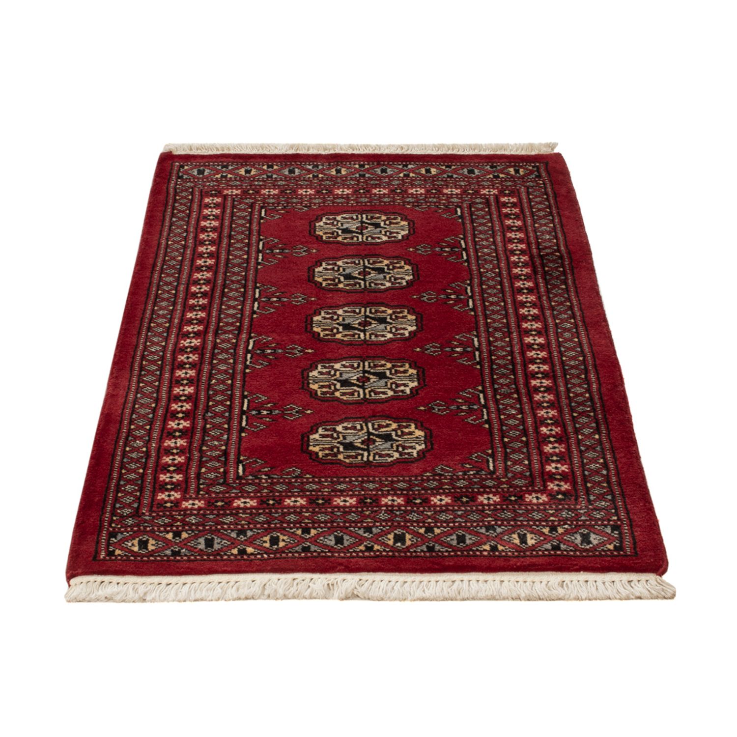 Pakistaans tapijt - 94 x 62 cm - rood
