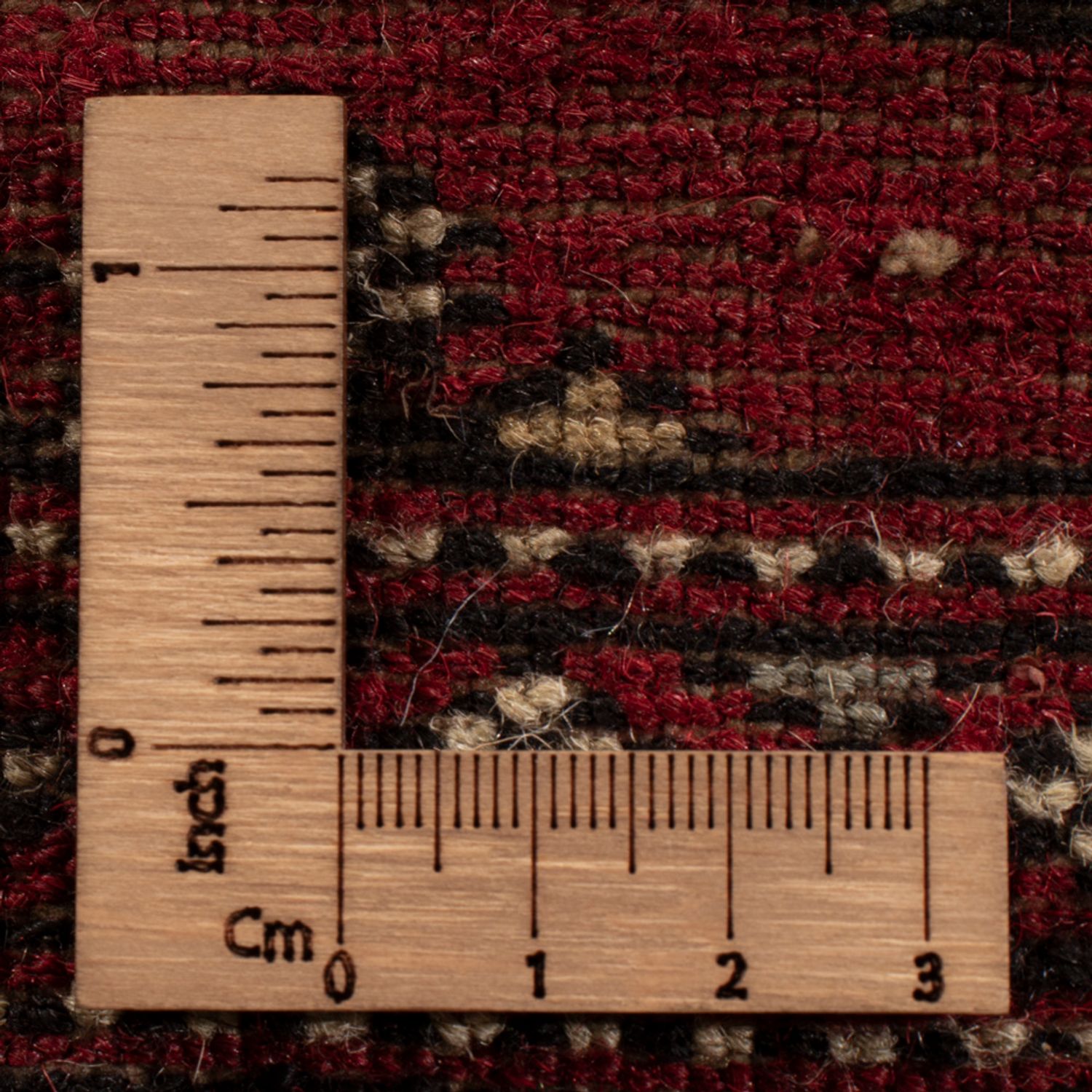 Pakistaans tapijt - 94 x 62 cm - rood