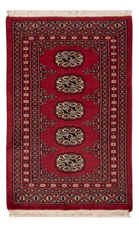 Pakistaans tapijt - 94 x 62 cm - rood