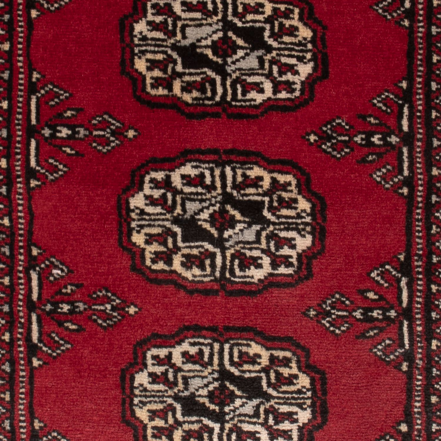 Pakistanska mattan - 95 x 62 cm - röd