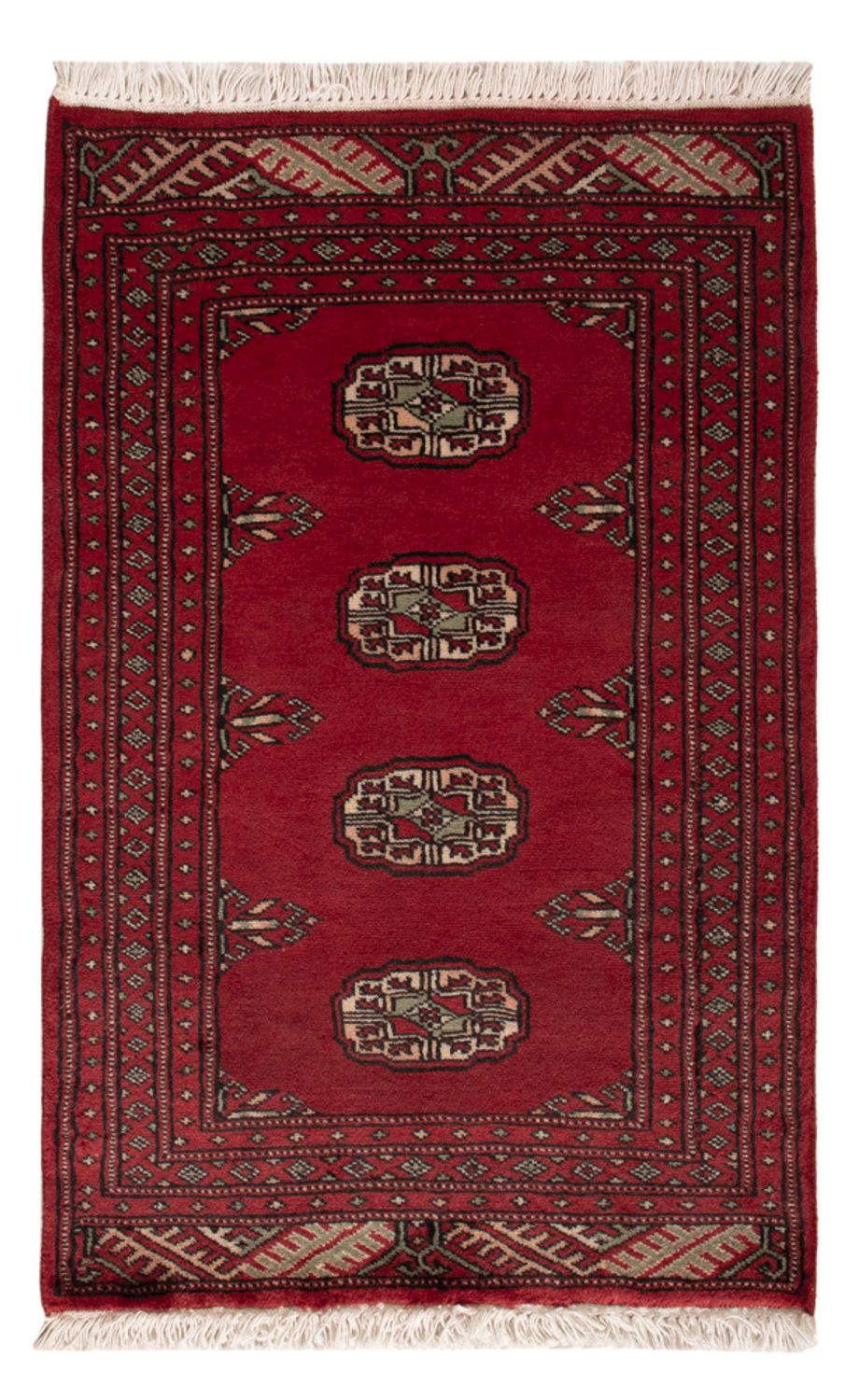 Pakistaans tapijt - 92 x 62 cm - rood