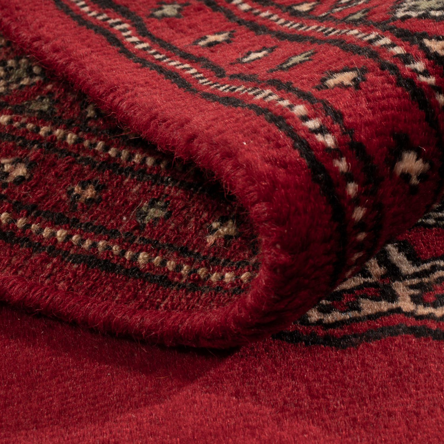 Pakistaans tapijt - 92 x 62 cm - rood