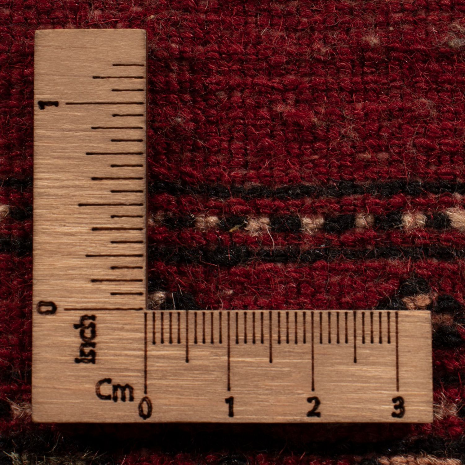 Pakistaans tapijt - 92 x 62 cm - rood