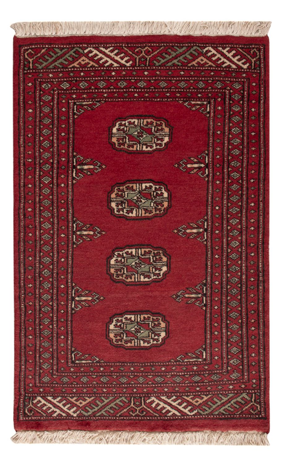 Pakistaans tapijt - 93 x 61 cm - rood