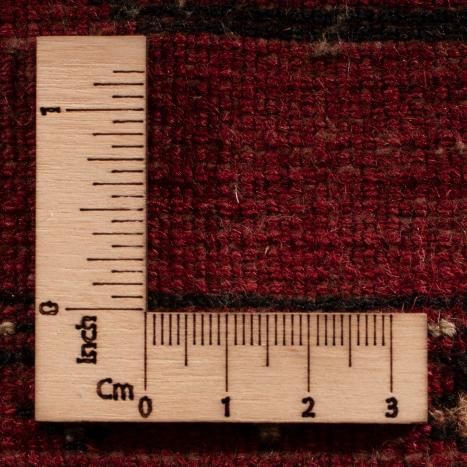 Pakistaans tapijt - 93 x 61 cm - rood