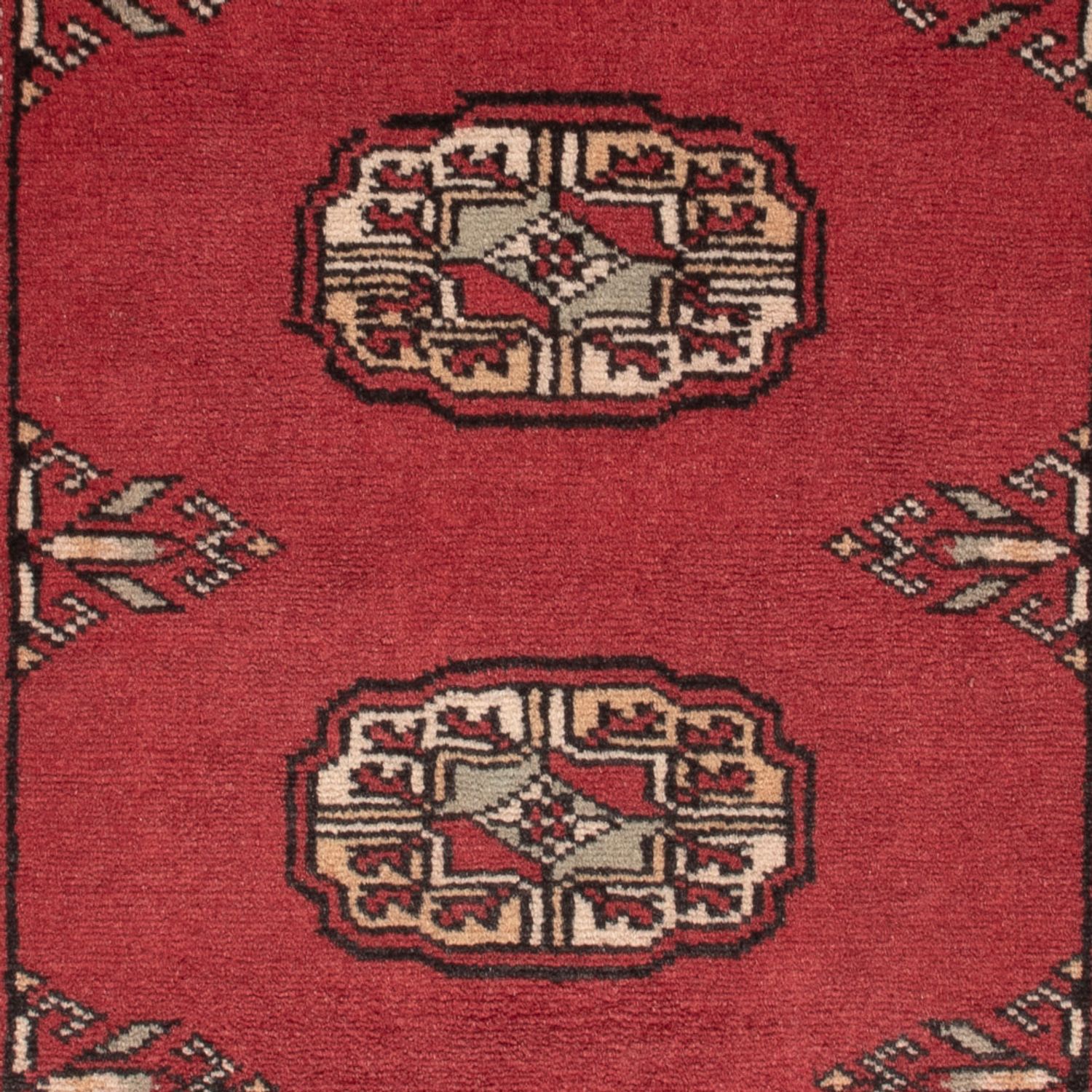 Pakistaans tapijt - 95 x 62 cm - rood