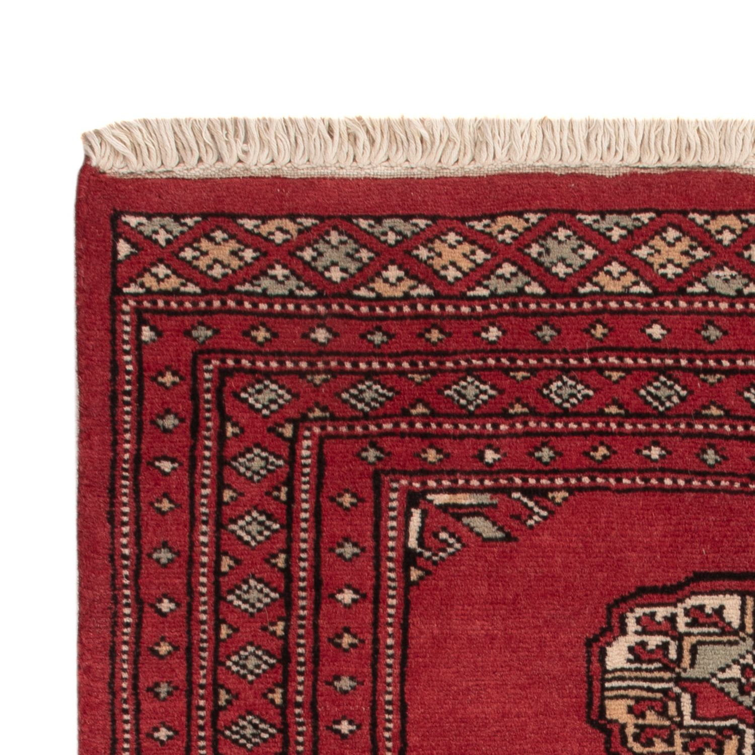 Pakistaans tapijt - 95 x 62 cm - rood