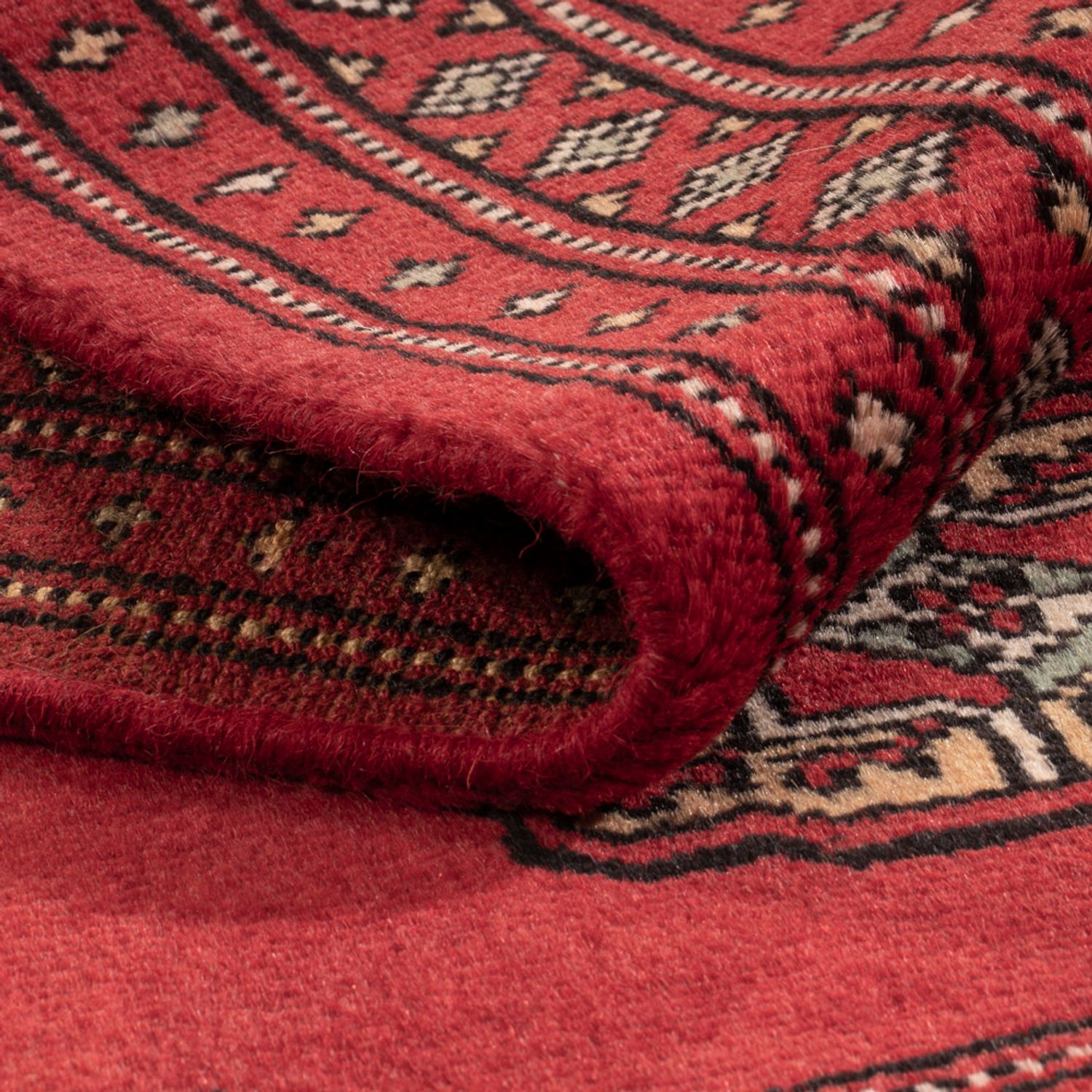 Pakistaans tapijt - 95 x 62 cm - rood