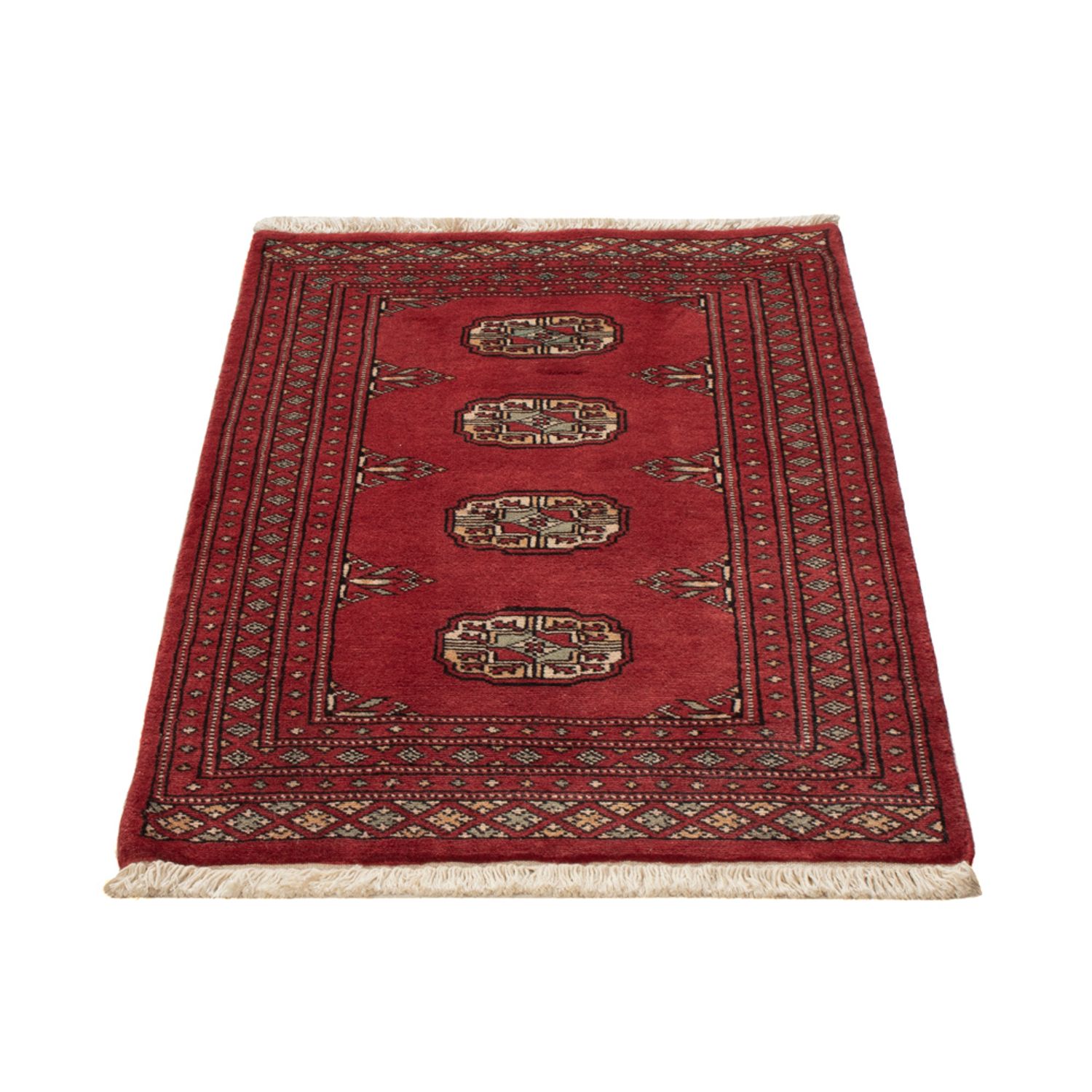 Pakistaans tapijt - 95 x 62 cm - rood