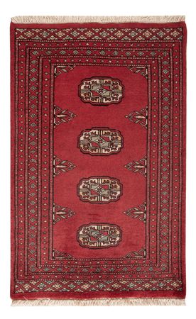 Pakistaans tapijt - 95 x 62 cm - rood
