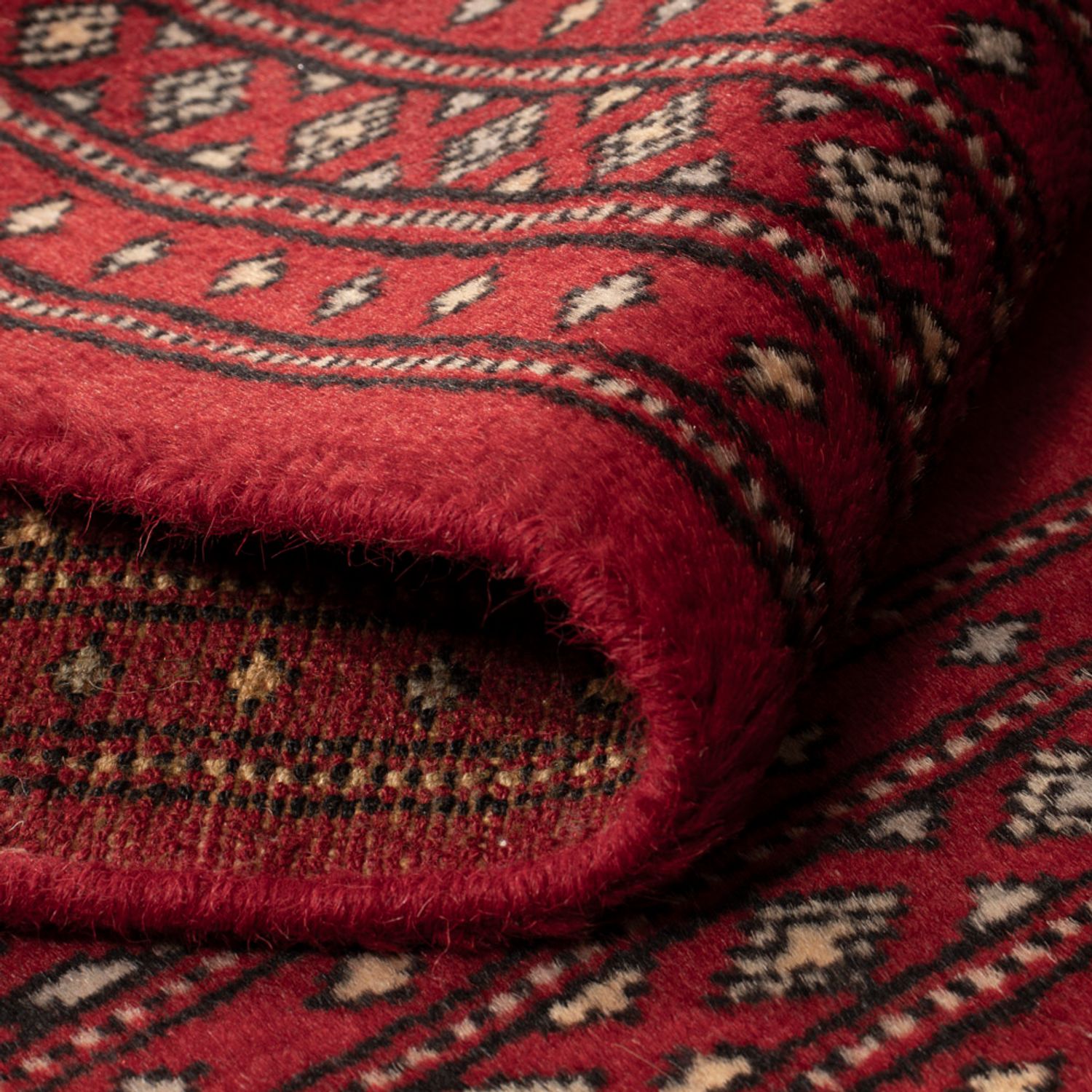 Pakistaans tapijt - 96 x 61 cm - rood