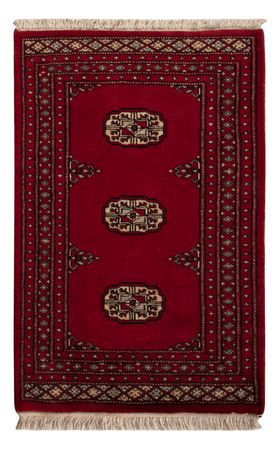 Pakistaans tapijt - 96 x 61 cm - rood