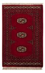 Pakistaans tapijt - 96 x 61 cm - rood