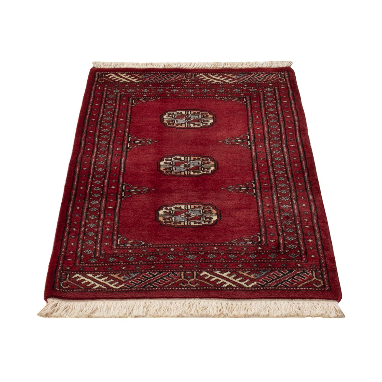 Pakistaans tapijt - 94 x 64 cm - rood