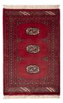Pakistaans tapijt - 94 x 64 cm - rood