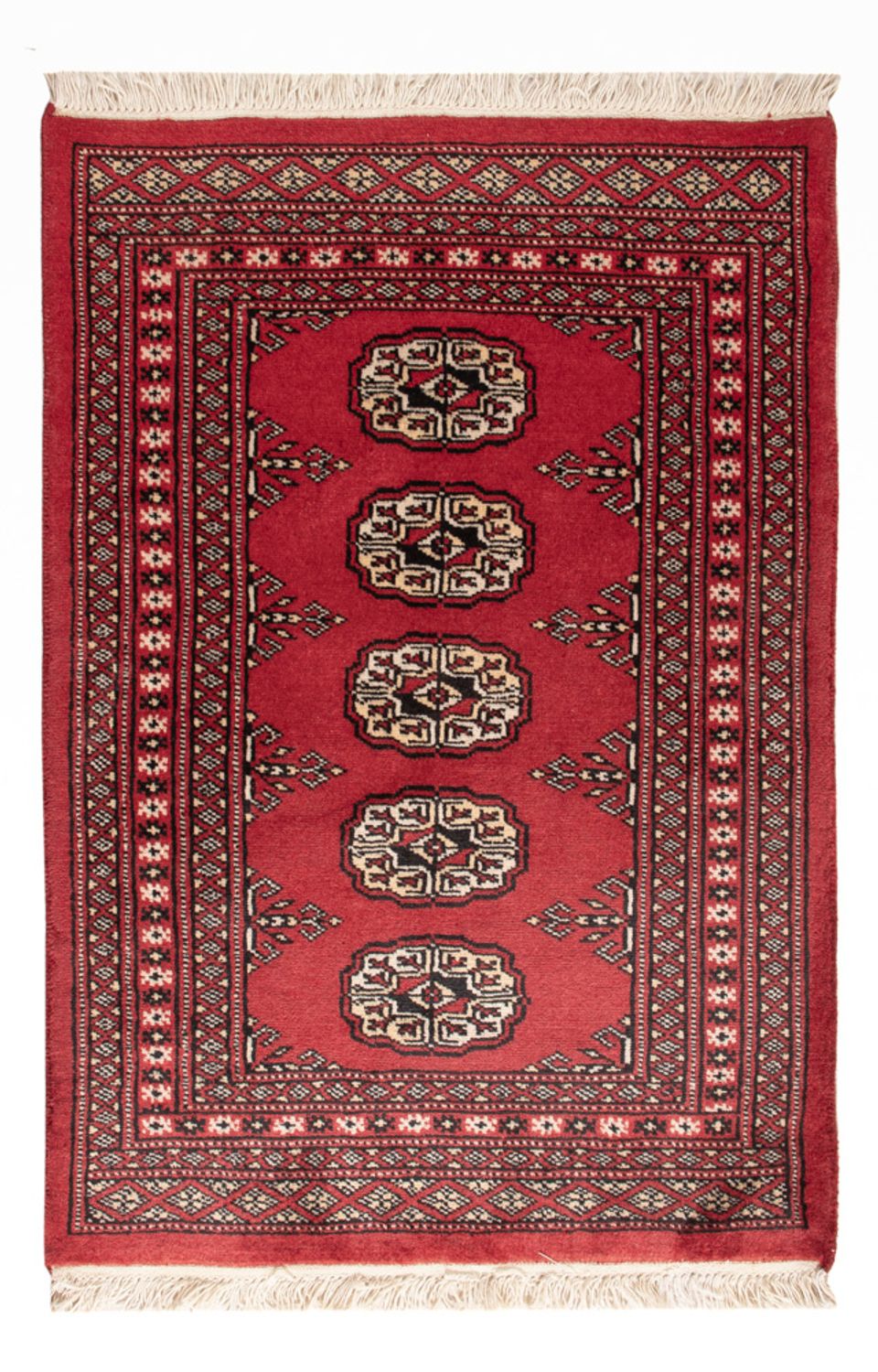 Pakistanska mattan - 92 x 64 cm - röd