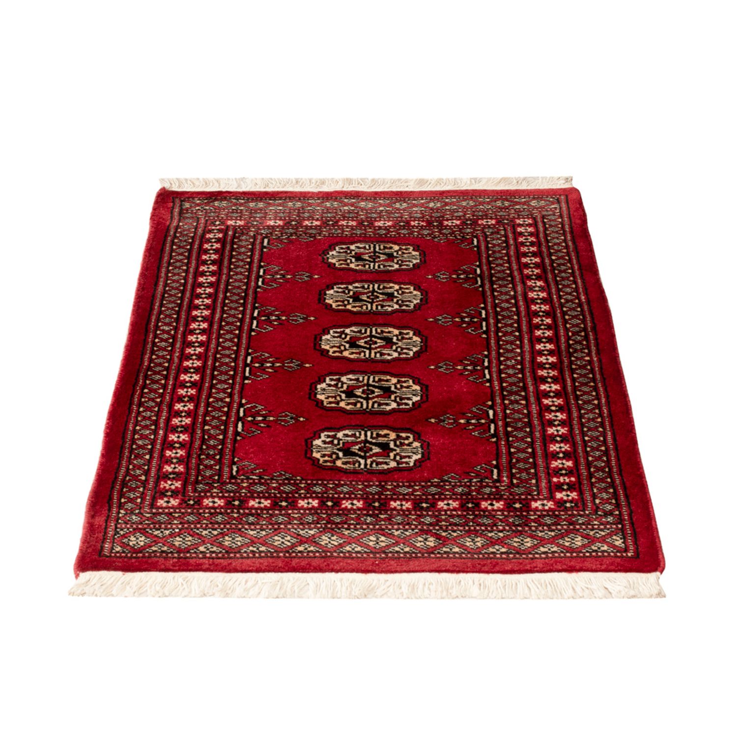 Pakistanska mattan - 92 x 64 cm - röd
