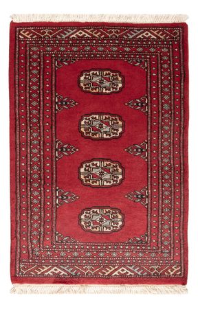 Pakistanska mattan - 92 x 62 cm - röd