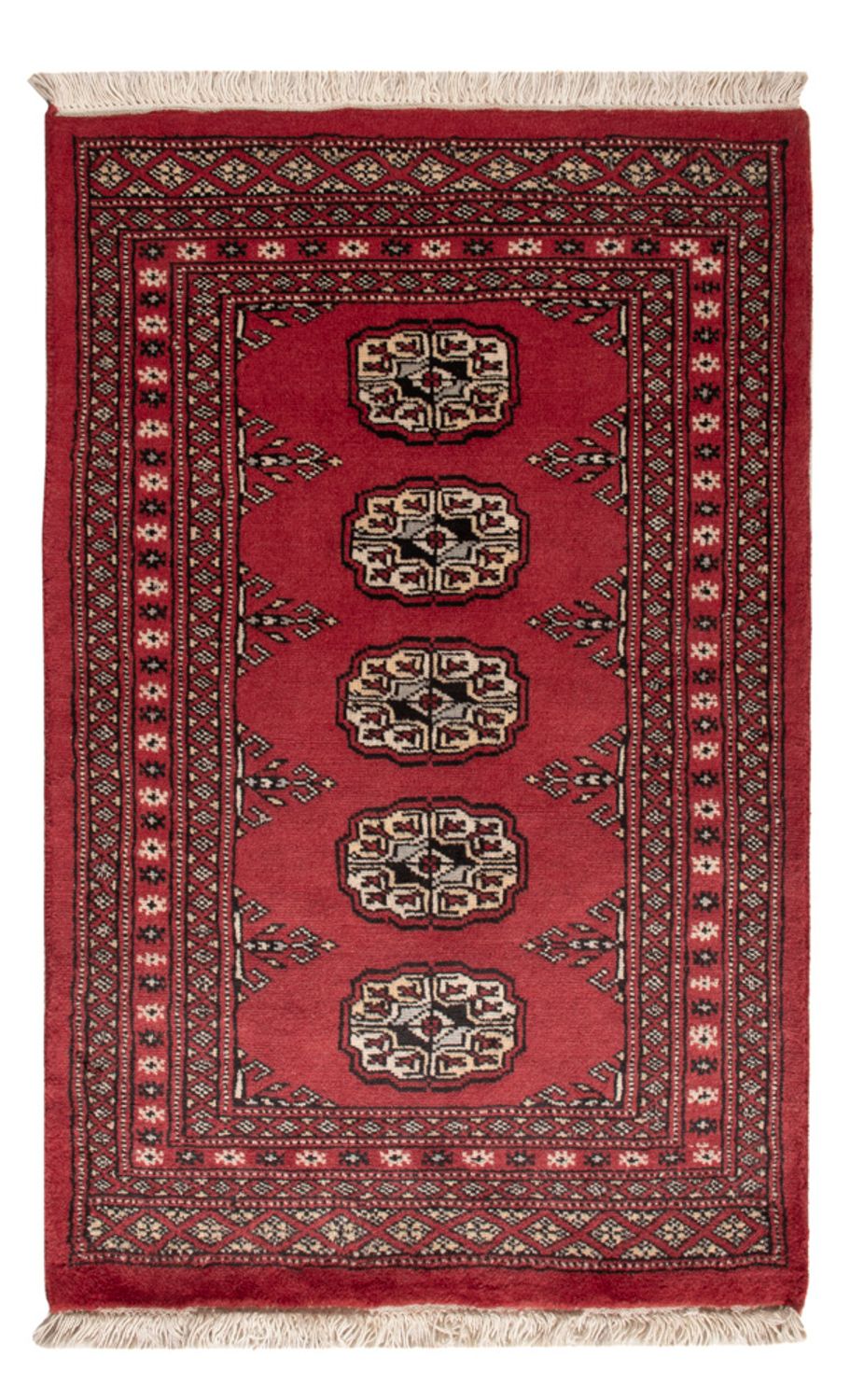 Pakistaans tapijt - 98 x 63 cm - rood