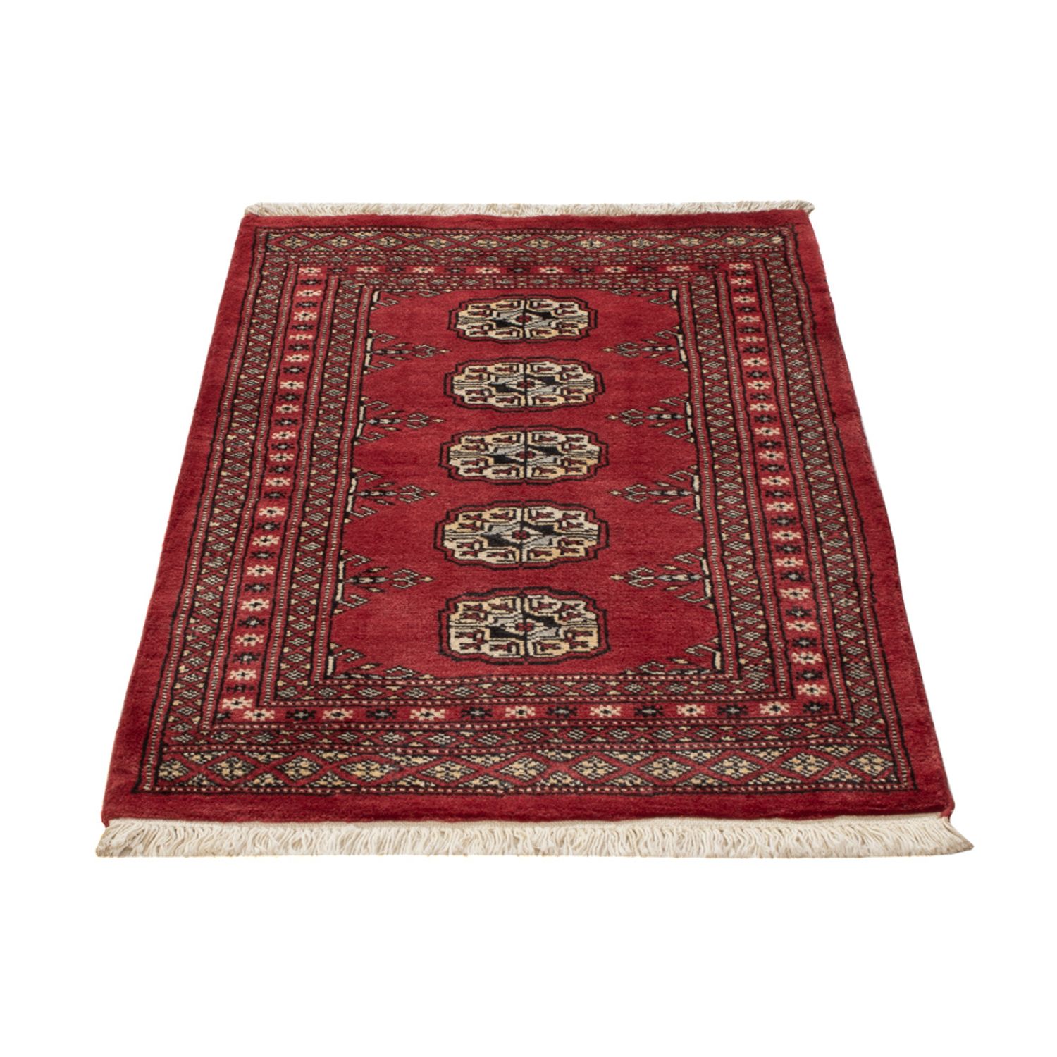 Pakistaans tapijt - 98 x 63 cm - rood