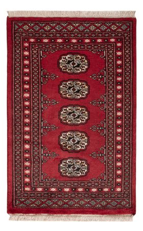 Pakistaans tapijt - 95 x 61 cm - rood