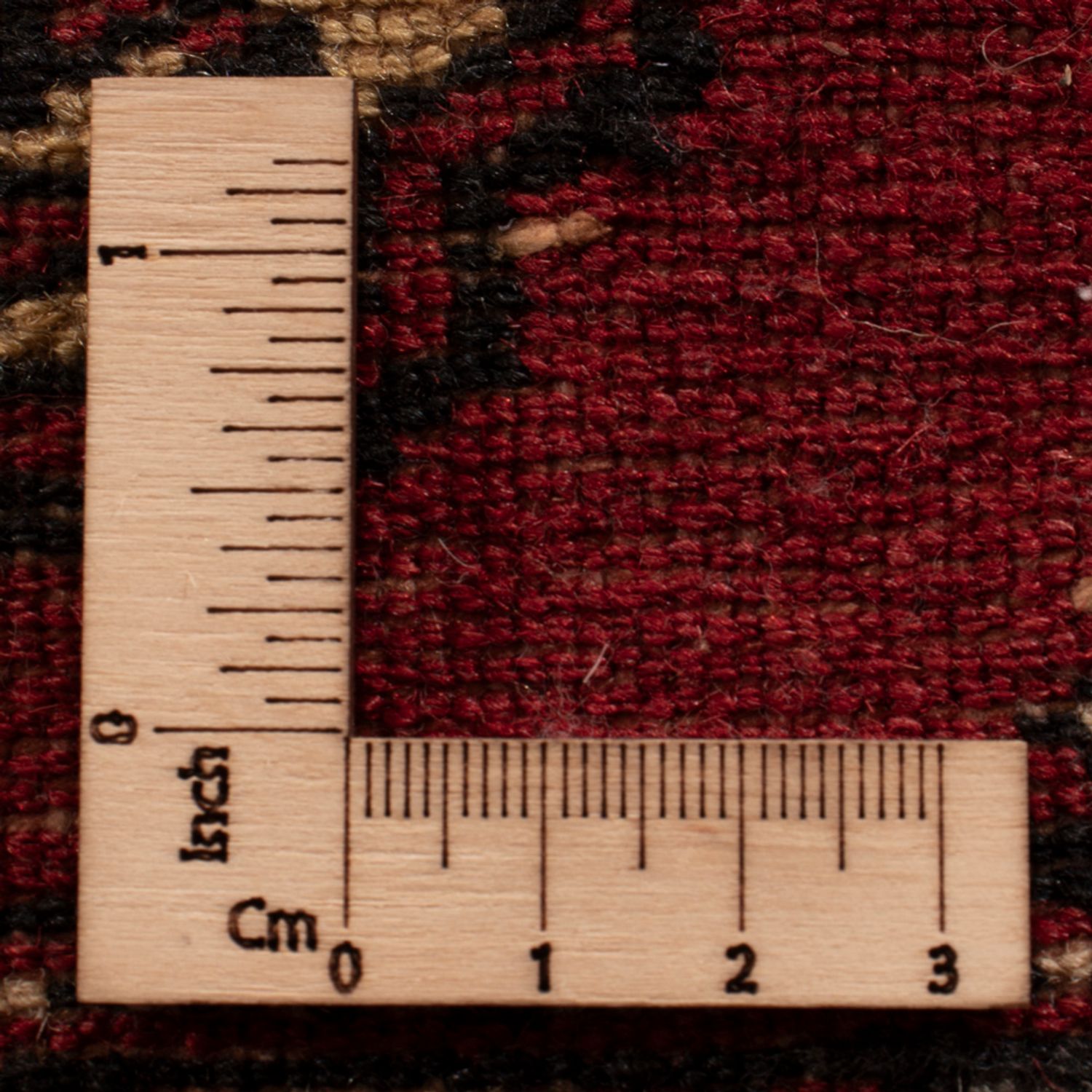 Pakistaans tapijt - 92 x 62 cm - rood