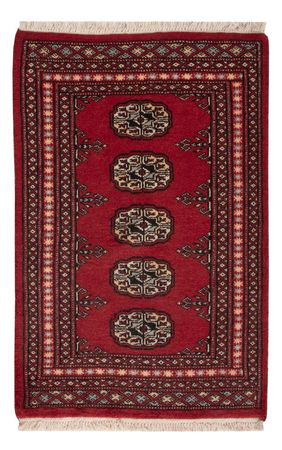 Pakistaans tapijt - 92 x 62 cm - rood