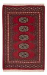 Pakistaans tapijt - 92 x 62 cm - rood