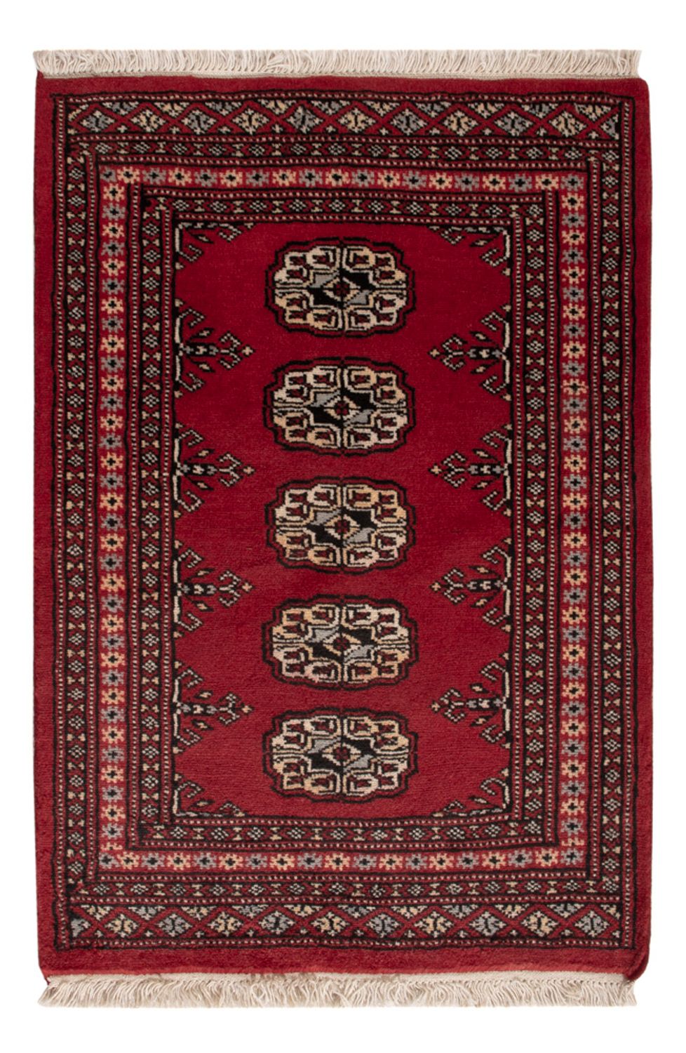 Dywan pakistański - 89 x 61 cm - czerwony