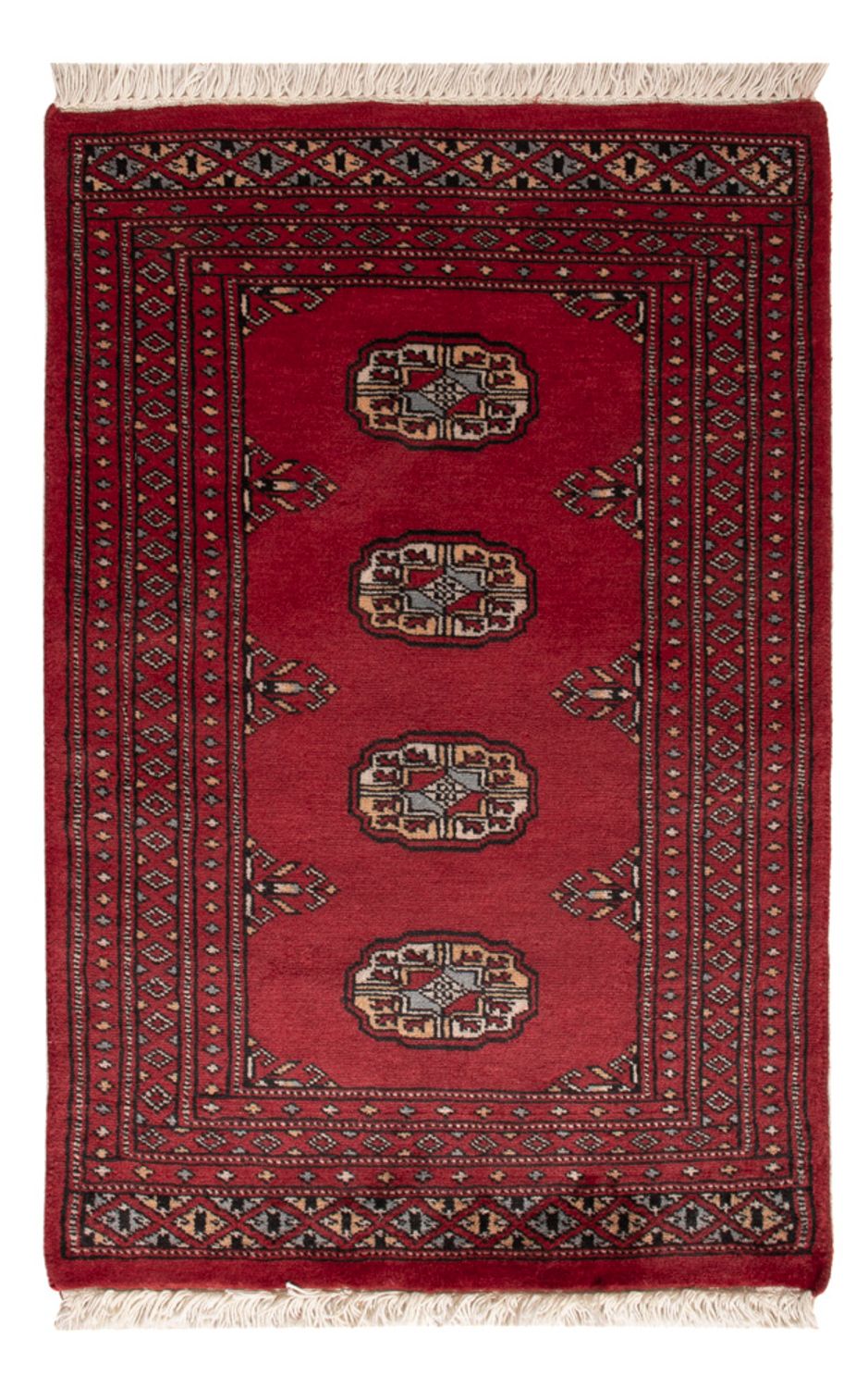 Pakistaans tapijt - 93 x 60 cm - rood