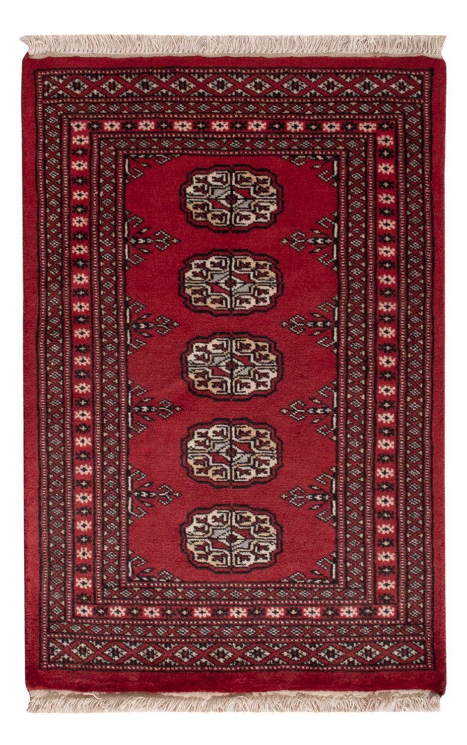 Dywan pakistański - 95 x 63 cm - czerwony