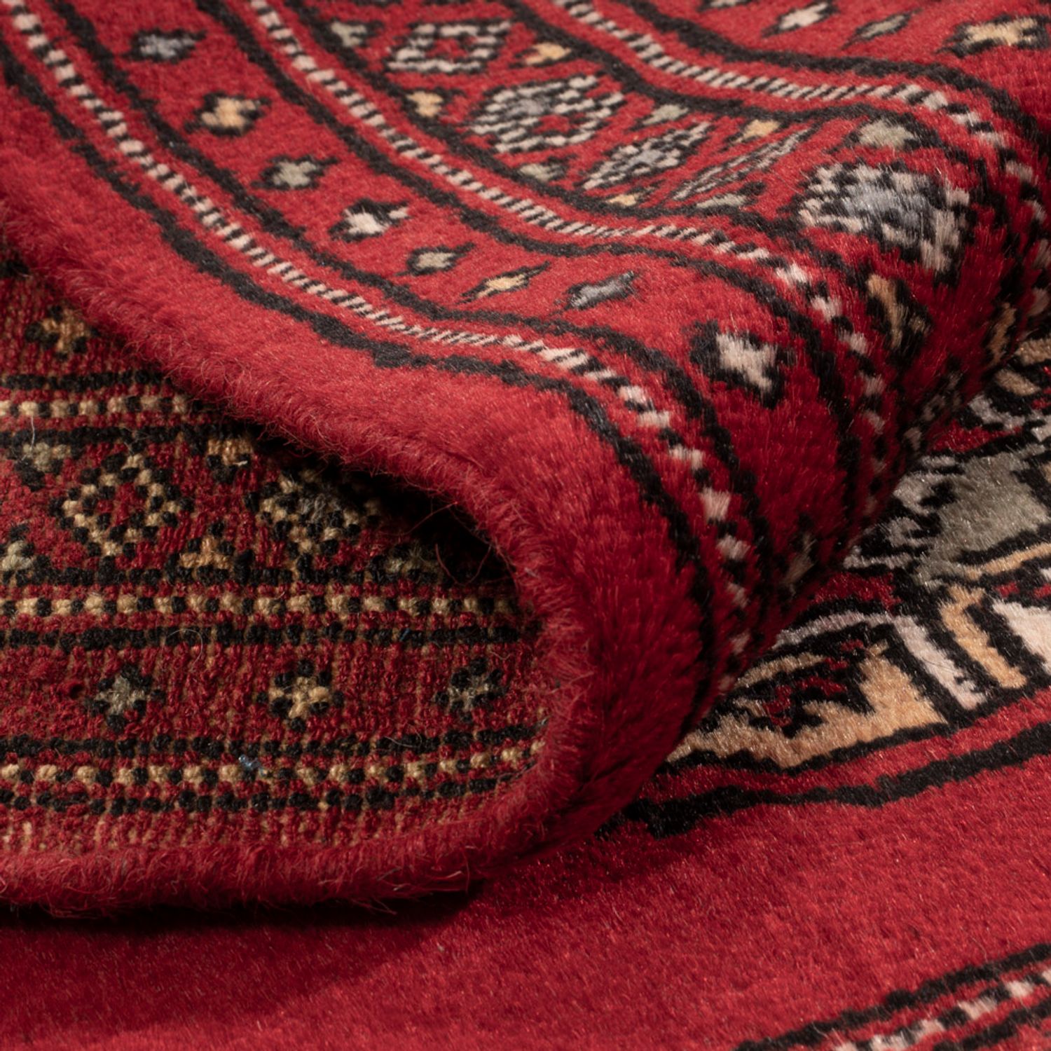 Pakistaans tapijt - 97 x 63 cm - rood