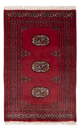 Pakistanska mattan - 96 x 62 cm - röd