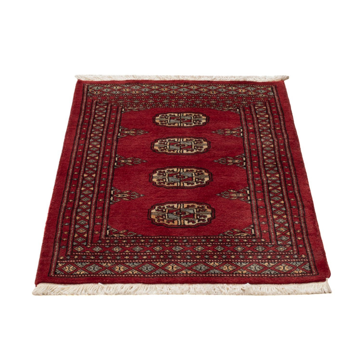 Pakistanska mattan - 87 x 61 cm - röd