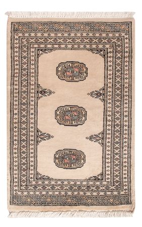 Pakistanska mattan - 94 x 61 cm - grädde