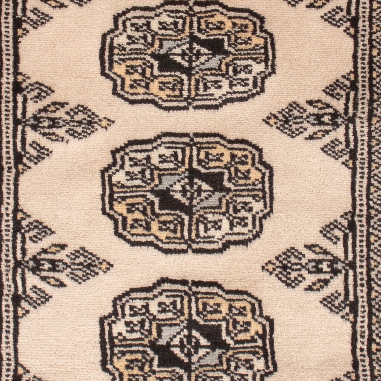 Pakistaans tapijt - 96 x 61 cm - crème