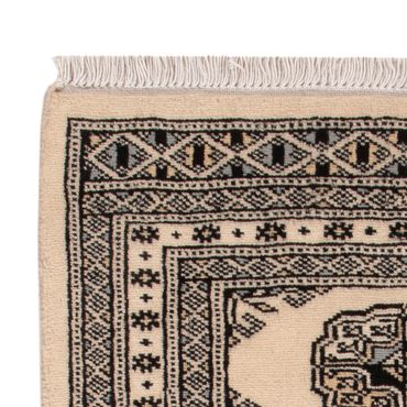 Pakistan teppe - 95 x 61 cm - krem