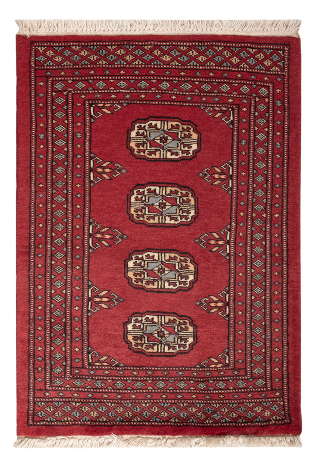 Pakistaans tapijt - 92 x 65 cm - rood