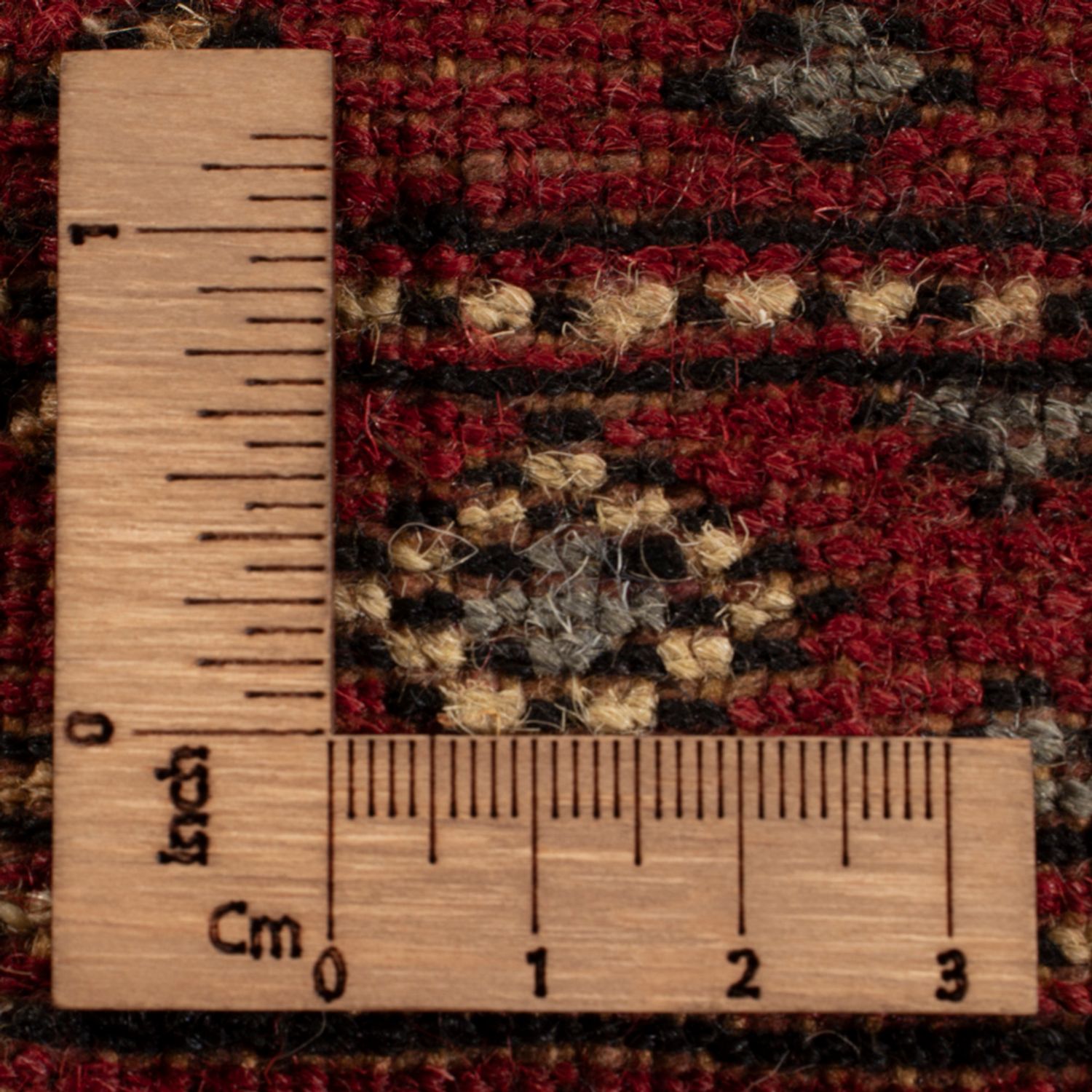 Pakistaans tapijt - 92 x 65 cm - rood