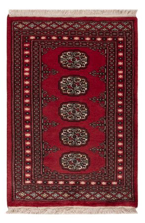 Pakistaans tapijt - 92 x 64 cm - rood