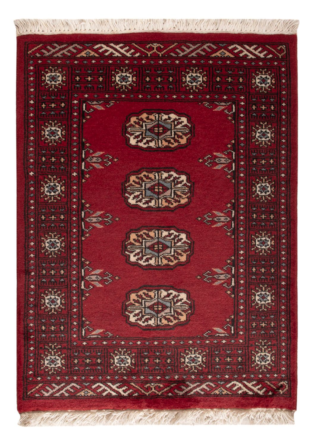 Pakistaans tapijt - 86 x 63 cm - rood