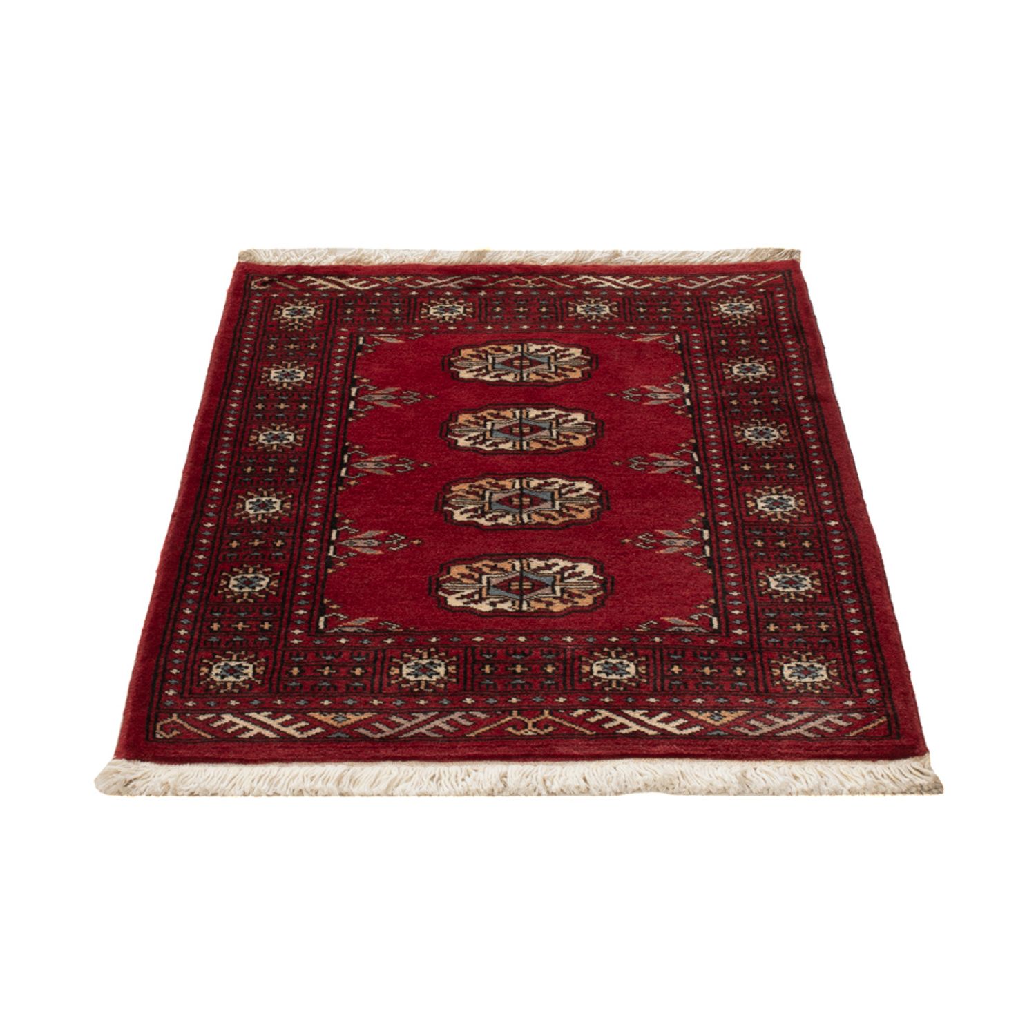 Pakistaans tapijt - 86 x 63 cm - rood