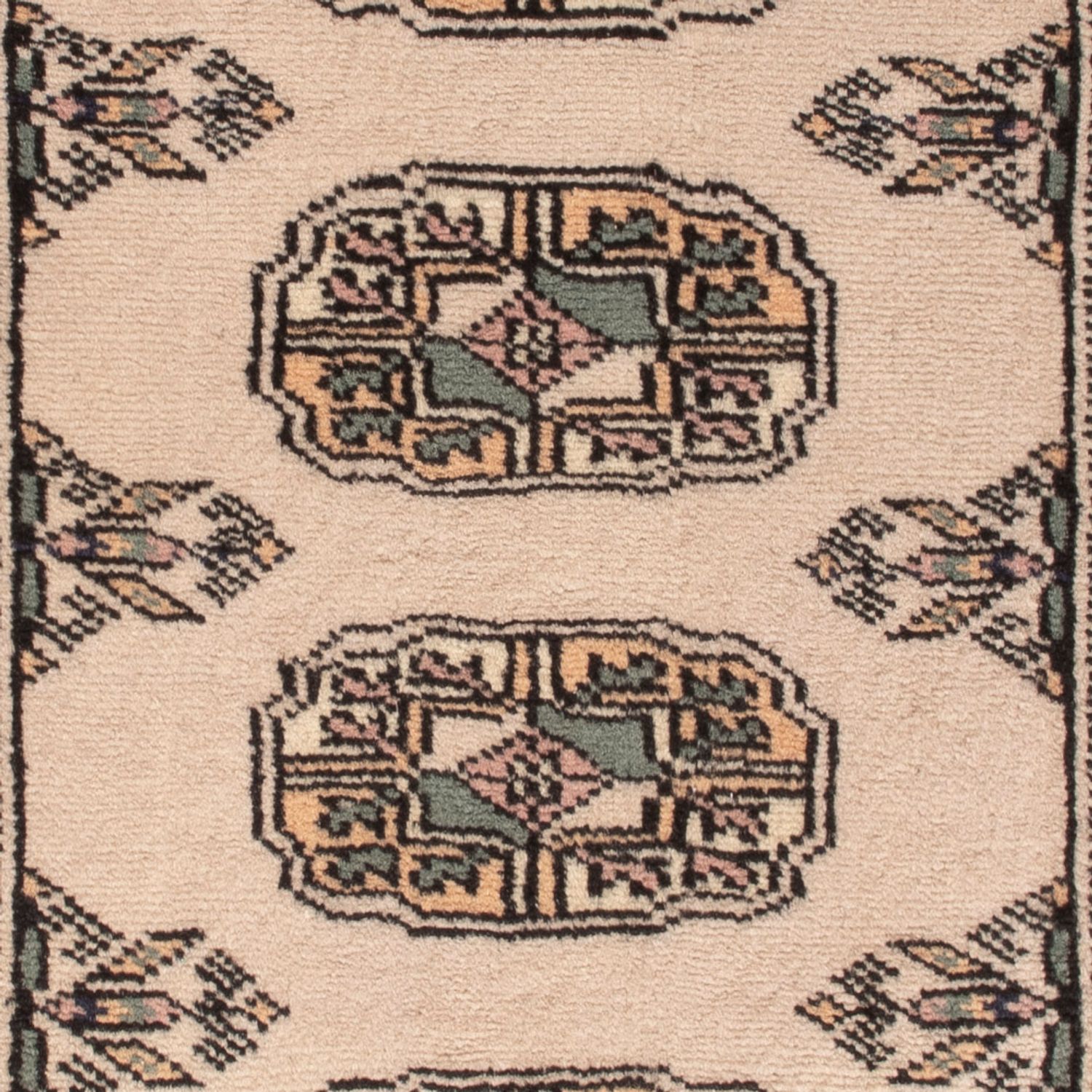 Pakistaans tapijt - 91 x 65 cm - crème