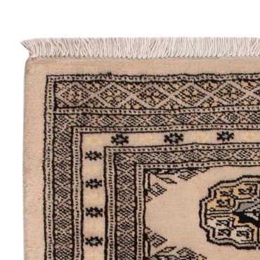Pakistan teppe - 95 x 63 cm - krem